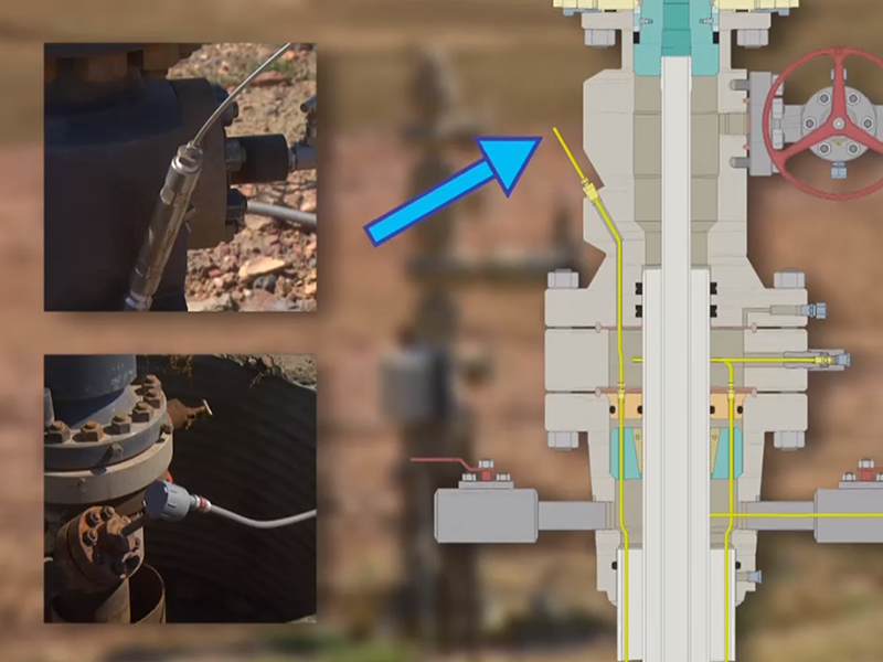 INSTALLING A DOWNHOLE MONITORING SYSTEM